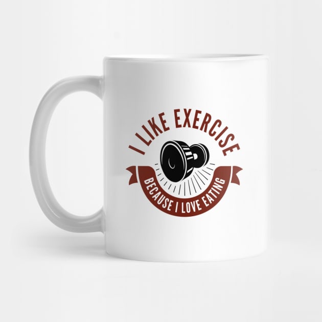 I Like Exercise by LuckyFoxDesigns